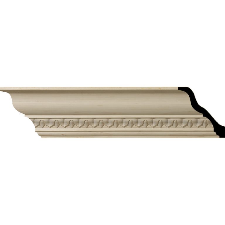 4-7/8"H x 4-3/4"P x 6-3/4"F x 96"L Lanarkshire Wood Crown Moulding (12 Inch Sample of MLD04X04X06LA)