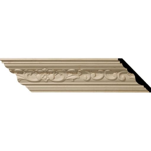 4-3/4"H x 4-7/8"P x 6-3/4"F x 96"L Medway Wood Crown Moulding (12 Inch Sample of MLD04X04X06ME)