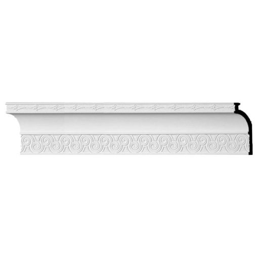 5-5/8"H x 2-1/4"P x 6"F x 96"L, (2-1/8" Repeat), Bedford Crown Mouldings (12 Inch Sample of MLD05X02X06BE)