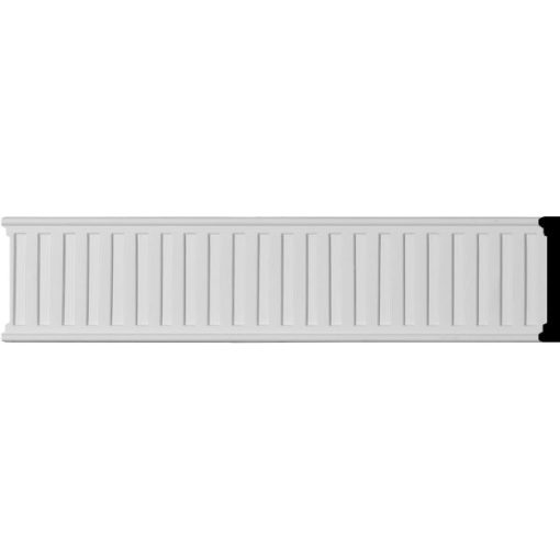 3-5/8"H x 1/2"P, 95-3/4"L, Nevio Chair Rail (12 Inch Sample of CHA03X01NE)