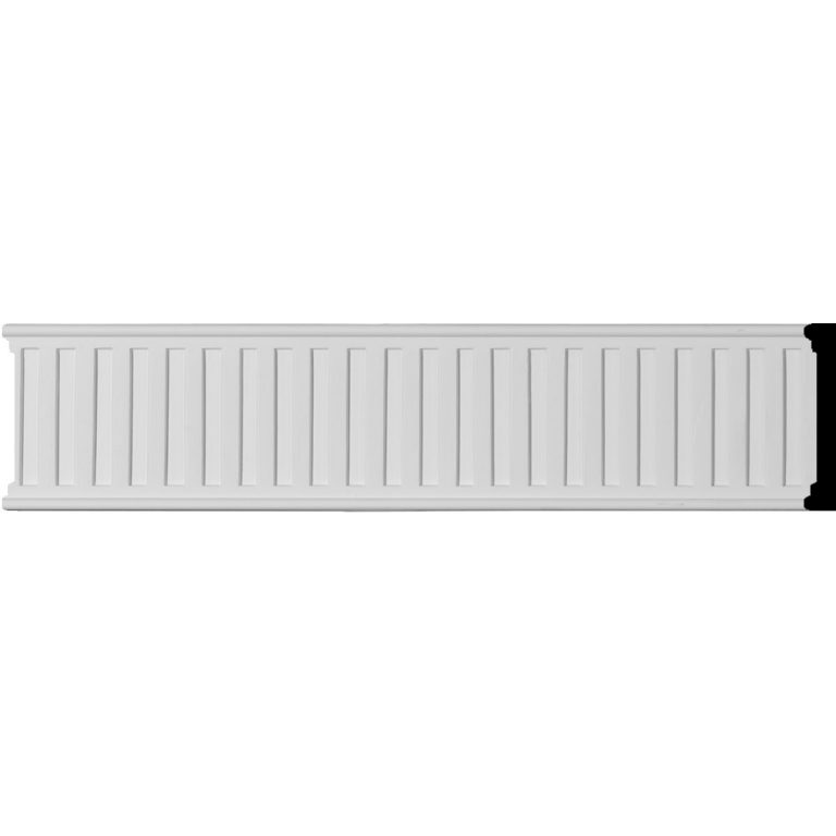 3-5/8"H x 1/2"P, 95-3/4"L, Nevio Chair Rail (12 Inch Sample of CHA03X01NE)