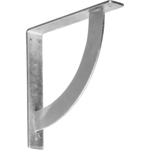 BKTM, 2"W x 12"D x 12"H Bulwark Bracket, in Steel or Stainless Steel