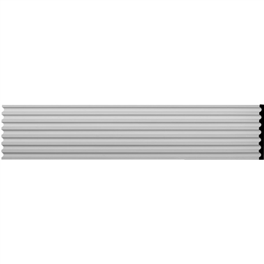 17-3/4"W x 94-1/2"H x 1-1/2"D Reeded Casing (12 Inch Sample of CAS18X94X02)