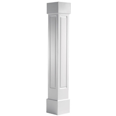 Fypon PremiumSelect Raised Panel Non-Tapered Square Column Wraps