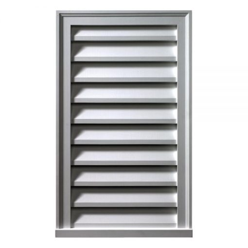 Fypon LVNS18X24 Decorative Vertical Louver