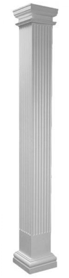 Square-Non-Tapered-Fluted