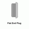 Flat End Plug, ADA Compliant Handrail