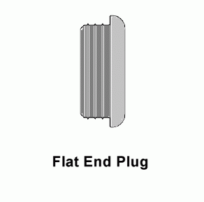 Flat End Plug, ADA Compliant Handrail