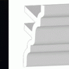 5-1/2" No-Nail Crown Moulding (12 Inch Sample of NN553)