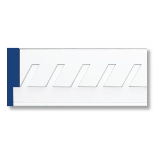 005704 1-1/2"D x 7"H x 144"L Left Pitch Frieze Board w/ Dentil