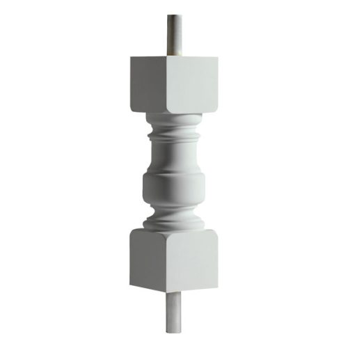 Fypon BAL5X20RL Smooth Rosedale Baluster