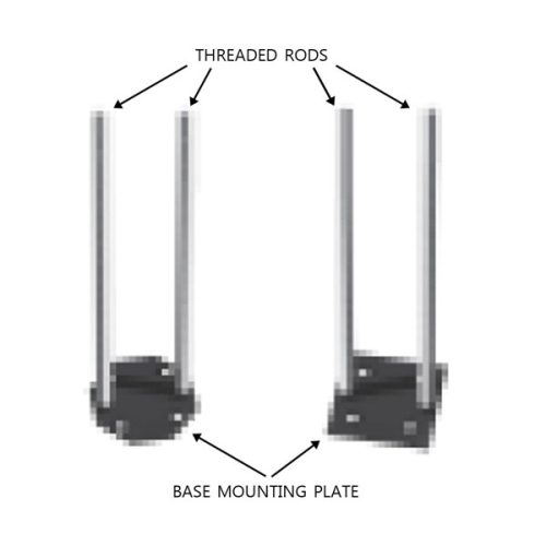 Fypon NPK400 6 inch Newel Post Installation Kit