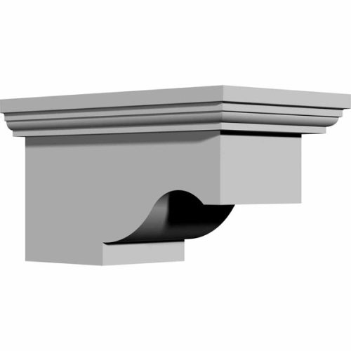 BKT07X04X04LA 4 5/8"W x 4"H x 7 1/2"P, Lanarkshire Bracket