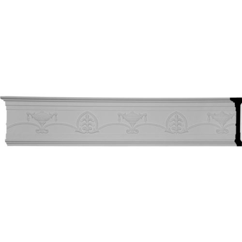 CHA07X01HA 7 1/2"H x 1 3/4"P x 96"L, (13 3/4" Repeat), Harrington Urn Chair Rail
