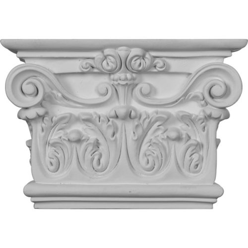 CAP07X10X03AR 10 3/8"W x 7 1/2"H x 2 5/8"P Artis Onlay Capital (Fits Pilasters up to 7 3/4"W x 1 3/8"D)