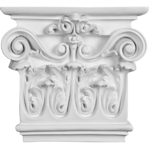 CAP09X07X03AR 7 1/2"W x 8 5/8"H x 2 1/2"P Artis Onlay Capital (Fits Pilasters up to 5 1/4"W x 1/2"D)