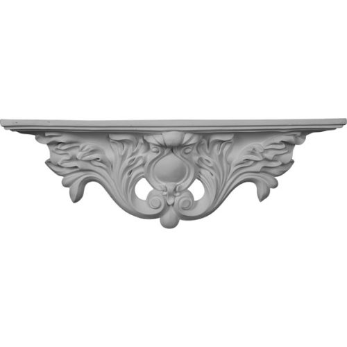 SH08X24X04AC 23 7/8"W x 4 3/8"D x 7 7/8"H Acanthus Shelf