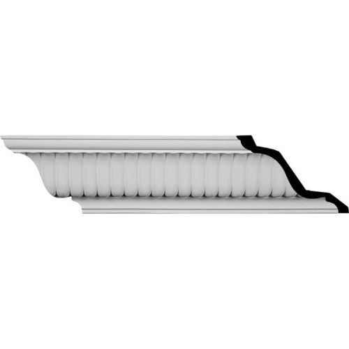 6 1/2"H x 6"P x 8 5/8"F x 96"L Carrillo Large Crown Moulding (12 Inch Sample of MLD06X06X09CI)