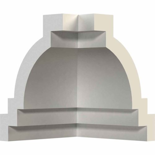 MIC03X04TR 3 3/4"P x 3 3/4"H Inside Corner for Moulding MLD04X03X05TR