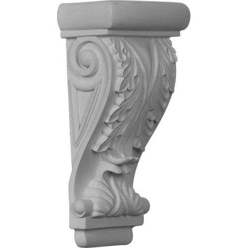 COR04X02X07LE 3 5/8"W x 2 1/8"D x 7"H Leaf Corbel