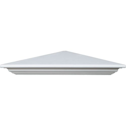 SH23X16X04CL 22 3/4"W x 16 1/8"P x 4 1/2"H Classic Corner Shelf