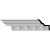 MLD03X04X06DE 3 3/4"H x 4 1/2"P x 5 7/8"F x 96 1/8"L Wide Spaced Dentil Crown Moulding