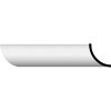 3 7/8"H x 3 7/8"P x 5 1/2"F x 96 1/8"L Cove Crown Moulding (12 Inch Sample of MLD04X04X05CO)