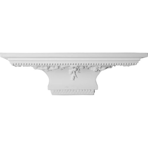 SH24X07X09VI 24"W x 7 3/8"H x 9 1/8"P Victorian Shelf