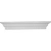 SH30X04X04DE 30"W x 4 1/2"H x 4 1/8"P Dentil Shelf