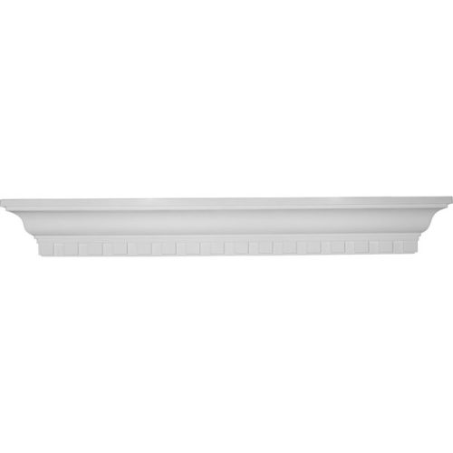 SH36X04X04DE 36"W x 4 1/2"H x 4 1/8"P Dentil Shelf