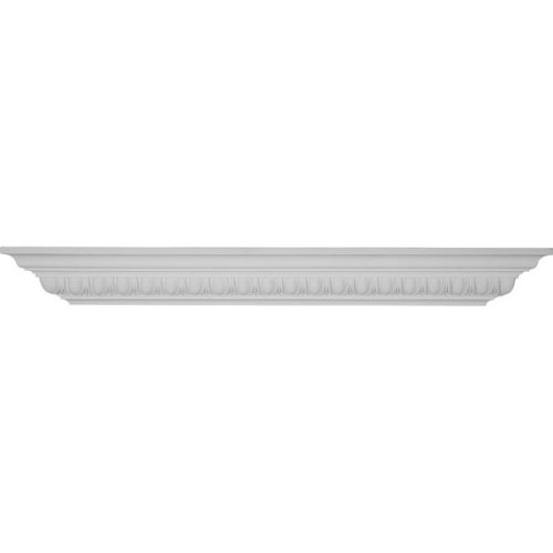 SH36X04X05EG 36"W x 3 7/8"H x 5 1/4"P Egg & Dart Shelf