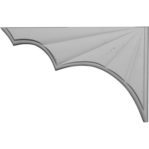 SB11X07SA-L 11 1/4"W x 7 1/4"H x 1/2"P Salem Stair Bracket, Left