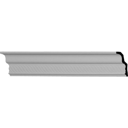 MLD03X01X03AL 3 3/4"H x 1 7/8"P x 3 7/8"F x 95 7/8"L, (1/2" Repeat), Alexandria Crown Moulding