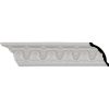 3 1/8"H x 3 1/8"P x 4 3/8"F x 95 7/8"L, (2 3/4" Repeat), Grape Crown Moulding (12 Inch Sample of MLD03X03X04GR)