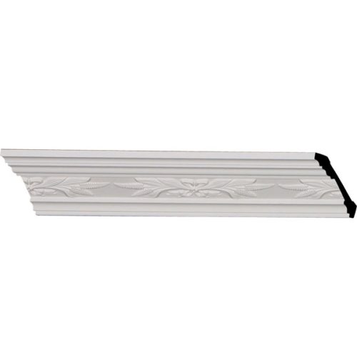3 1/4"H x 3 1/4"P x 4 1/2"F x 96 1/8"L, (8" Repeat), Harvest Crown Moulding (12 Inch Sample of MLD03X03X04HA)