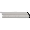 3 7/8"H x 2 3/8"P x 4 5/8"F x 94 1/2"L, (6 1/4" Repeat), Caputo Crown Moulding (12 Inch Sample of MLD03X02X04CA)
