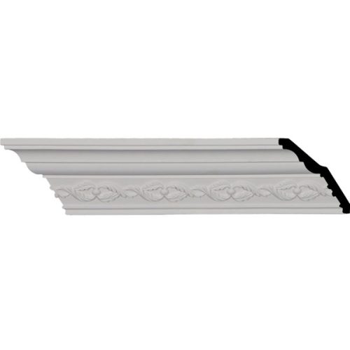 MLD03X03X05WA 3 5/8"H x 3 5/8"P x 5 1/8"F x 95 3/4"L, (3 1/2" Repeat), Washington Crown Moulding