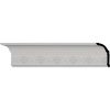 4 3/8"H x 3 1/8"P x 5 1/4"F x 96"L, (3" Repeat), Dentil Crown Moulding (12 Inch Sample of MLD05X04X05DE)
