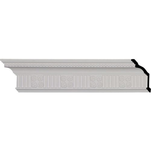4 3/4"H x 3 1/8"P x 5 3/8"F x 95 7/8"L, (3 7/8" Repeat), Edwards Crown Moulding (12 Inch Sample of MLD05X03X05ED)