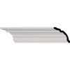 4"H x 3 3/4"P x 5 3/8"F x 96 1/8"L, (5/8" Repeat), Valeriano Crown Moulding (12 Inch Sample of MLD04X03X05VA)
