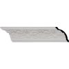 MLD03X04X05RO 3 7/8"H x 4"P x 5 5/8"F x 96"L, (8" Repeat), Rose Crown Moulding