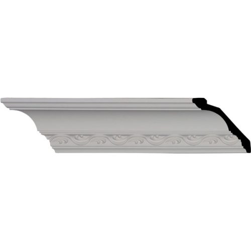4 1/4"H x 4"P x 5 3/4"F x 94 5/8"L, (3 7/8" Repeat), Loera Crown Moulding (12 Inch Sample of MLD04X04X05LO)