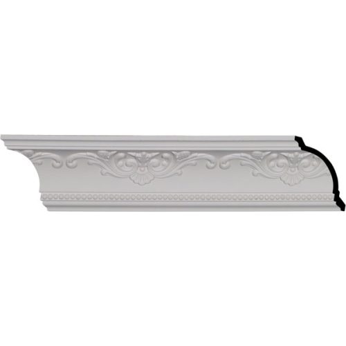 MLD04X04X06VE 4 3/8"H x 4"P x 5 7/8"F x 96 1/8"L, (9 5/8" Repeat), Versailles Crown Moulding