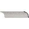6 3/8"H x 6 1/4"P x 8 5/8"F x 95 3/4"L, (18 7/8" Repeat), Cornelia Crown Moulding (12 Inch Sample of MLD06X06X08CN)