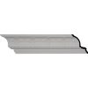 6 1/4"H x 7"P x 9 3/8"F x 96 1/8"L, (6 1/2" Repeat), Egg and Dart Crown Moulding (12 Inch Sample of MLD06X07X09EG)