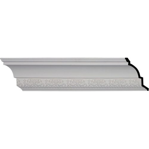 7 1/8"H x 6 1/4"P x 9 1/2"F x 95 7/8"L, (5 3/8" Repeat), Athena Crown Moulding (12 Inch Sample of MLD07X06X09AT)