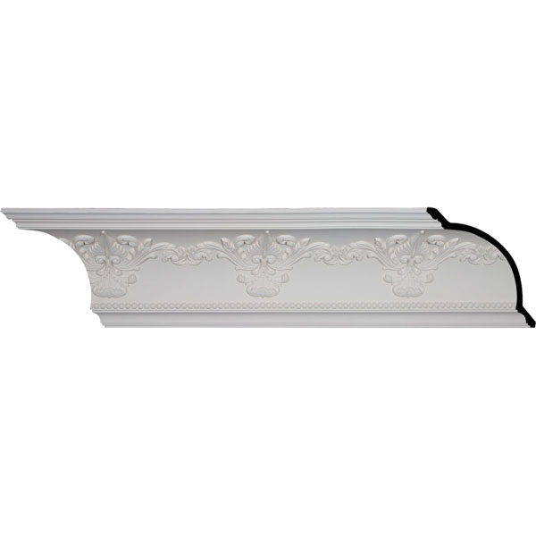 9 1/2"H x 10"P x 13 3/4"F x 96 1/8"L, (13 3/4" Repeat), Sydney Crown Moulding (12 Inch Sample of MLD09X10X13SY)