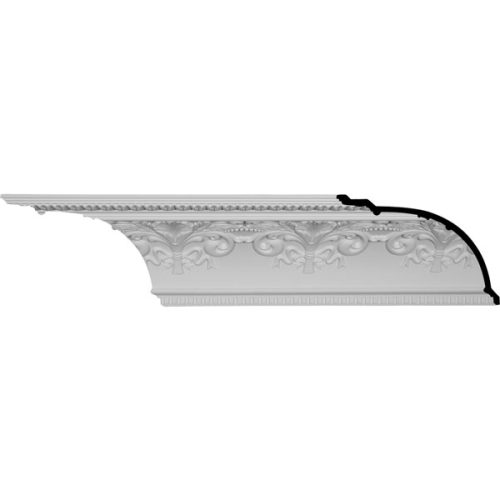 11 3/8"H x 16"P x 19 5/8"F x 95 7/8"L, (16" Repeat), Sydney Crown Moulding (12 Inch Sample of MLD11X16X19SY)