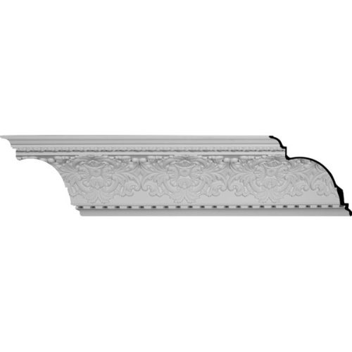 17 3/4"H x 16 1/8"P x 23 7/8"F x 95 7/8"L, (16 3/8" Repeat), Norwich Crown Moulding (12 Inch Sample of MLD17X16X23NO)