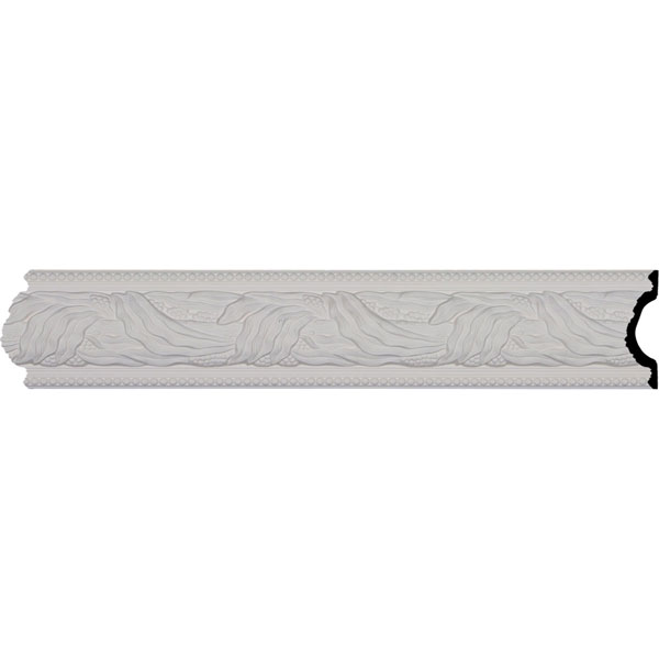 CHA05X01HA 5 7/8"H x 1 3/4"P x 95 7/8"L, (7 7/8" Repeat), Harvest Chair Rail